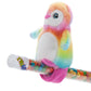 The Petting Zoo Rainbow Penguin Stuffed Animal Plushie Slap Bracelet, Gifts For Kids, Candypalz, Zoologee Penguin Plush Toy