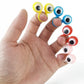 Gxxmei 100Pcs Eye Finger Puppets Eye On Rings Googly Eyeball Ring Party Favor Toys For Kids, 5 Colors