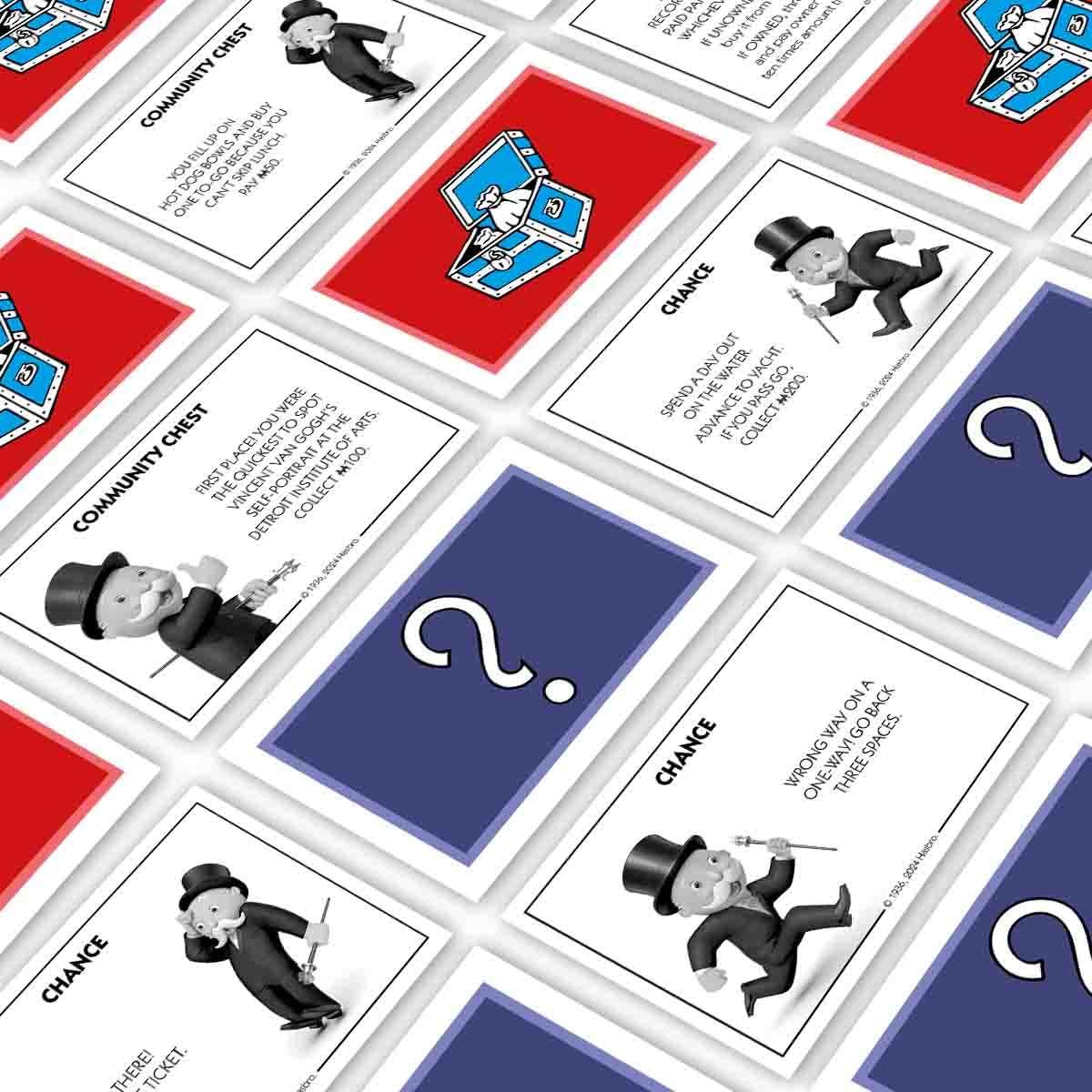 Monopoly Board Game Detroit MI Edition : 2-6 Players Family Board Games for Kids and mature-themeds  Board Games for Kids 8 and up  for Kids and mature-themeds  Ideal for Game Night