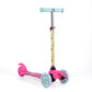 Monster Jam Self Balancing Kick Scooter With Light Up Wheels, Extra Wide Deck, 3 Wheel Platform, Foot Activated Brake, 75 Lbs Li