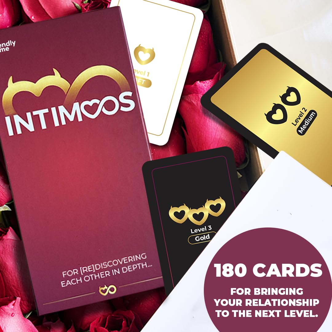 GUATAFAC Intimoos - Ultimate Couples Card Game for Him, Her, and Couples - Couples Gift Ideas