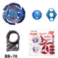 Gyros 6 Pack Bey Burst Battling Tops Metal Fusion Starter Set With Stickers Two Launchers