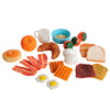 Kaplan Early Learning Life-Size Pretend Play Breakfast Meal Set - 24-Piece Play Food for Kids, Promotes Healthy Eating & Nutriti