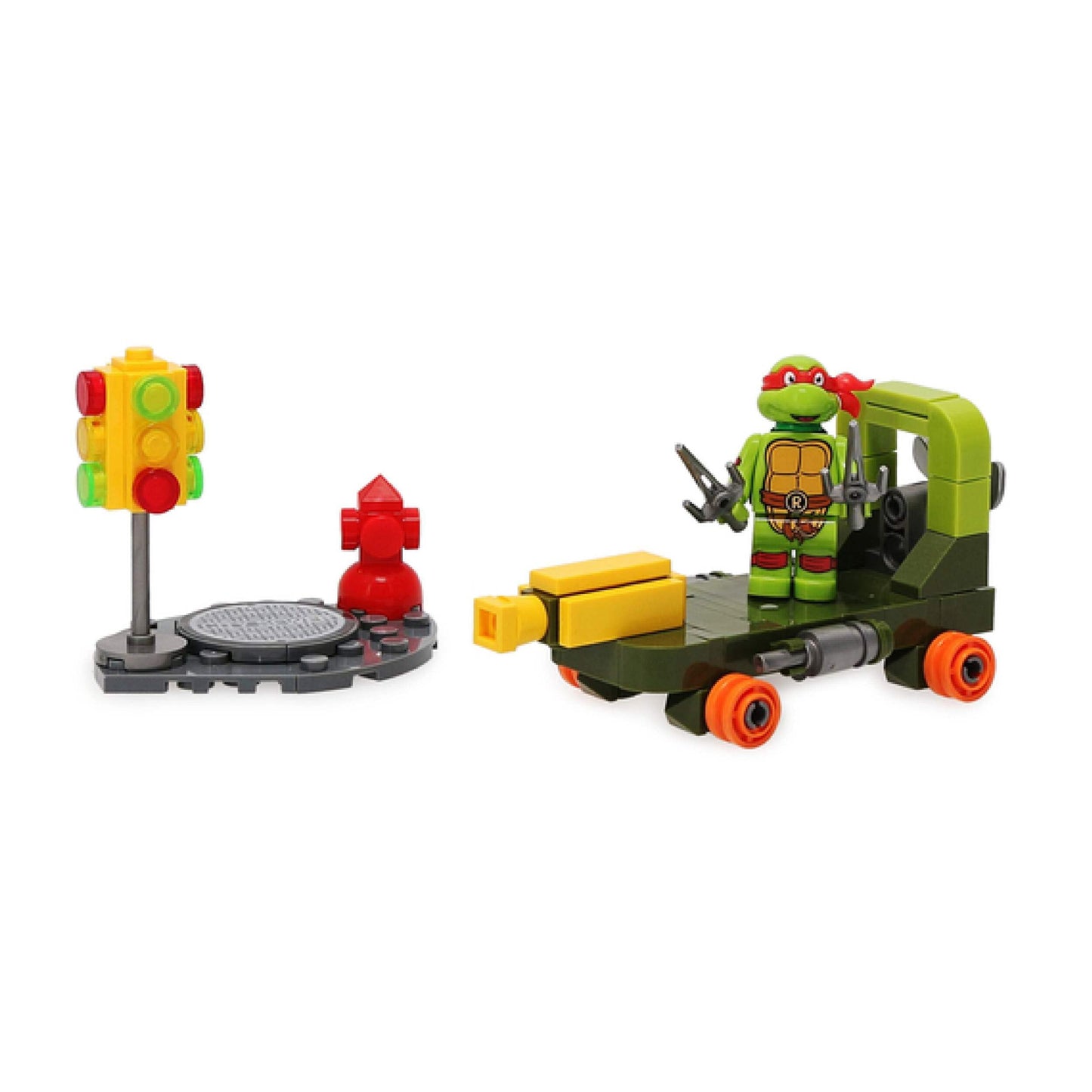 Snap & Switch Teenage Mutant Ninja Turtles Cheapskate with Raph Playset - Buildable Toy Set for Fun-Filled Adventures - Ages: 6+
