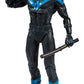 McFarlane Toys DC Multiverse Nightwing: Better Than Batman Action Figure with Build-A Rebirth Batmobile (Piece 2)