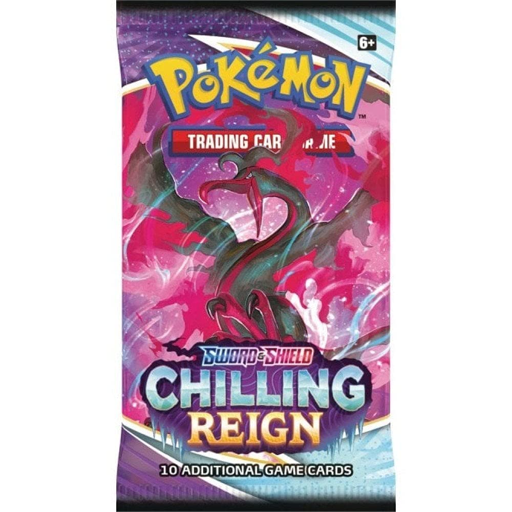 Pokémon Trading Card Game Sword & Shield Chilling Reign Booster Box - 36 Packs, Multicoloured, Cardstock
