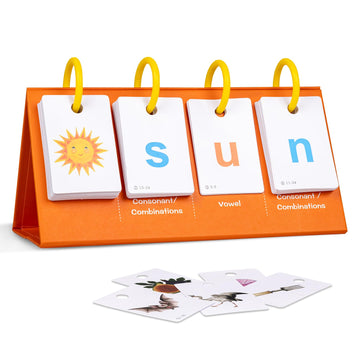 Tichgeim Phonics Flash Cards, Cvc Word Games For Kindergarten, Learn To Read Phonics Games For Toddlers, Educational Learning Ac