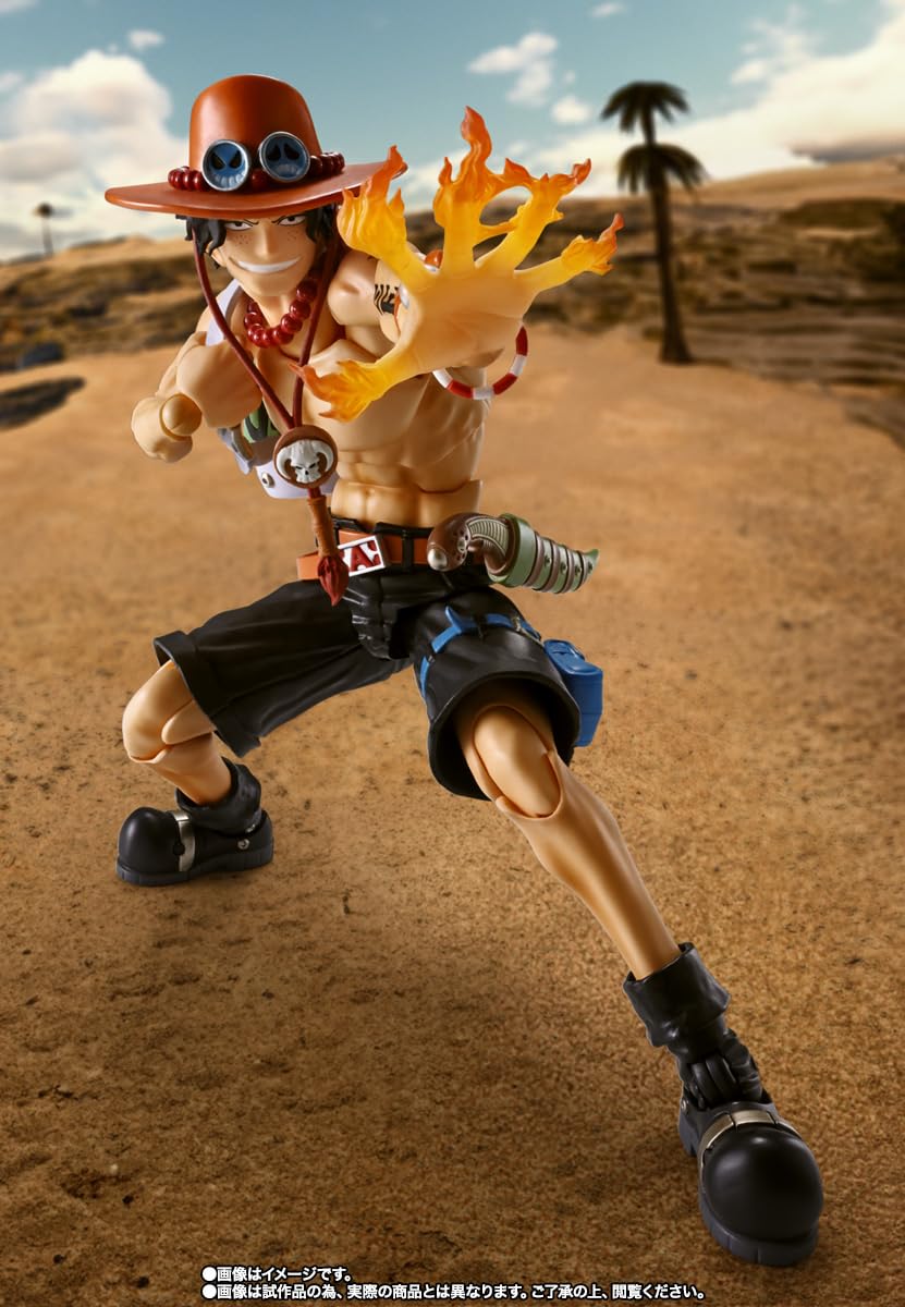 Tamashii Nations - One Piece - Portgas D. Ace -Fire Fist-, Bandai Spirits S.H.Figuarts Action Figure