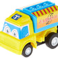 Funcorn Toys Pull Back Car, 12 Pack Assorted Mini Plastic Vehicle Set, Pull Back Truck and Car Toys for Boys Kids Toddler Party
