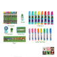 Minecraft Kids Deluxe Activity Set With Carrying Tin, Coloring Sheets, Tattoos, Stickers, & Art Supplies