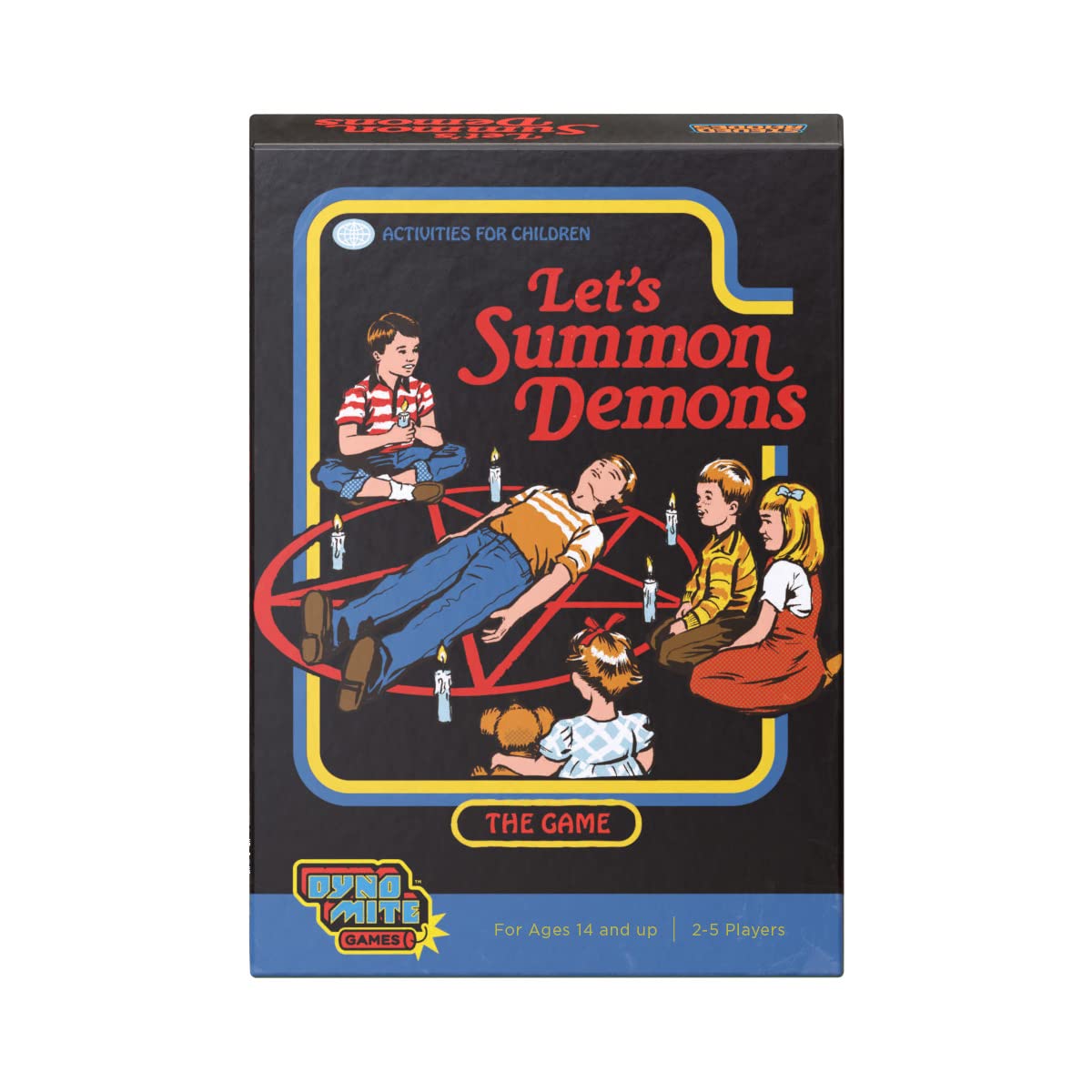 Cryptozoic Entertainment Lets Summon Demons  Card & Dice Game  25 Players  Steven Rhodes Artwork  Dynomite Games