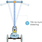 Voyager Bluey 3D Kick Scooter for Kids, 3-Wheel Light Up, Anti-Slip Deck, Lean to Steer, 75 LB Limit, Ages 3+