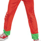 Disguise Sonic Knuckles Costume For Kids, Official Sonic Movie 3 Hooded Jumpsuit, Child Size (7-8)