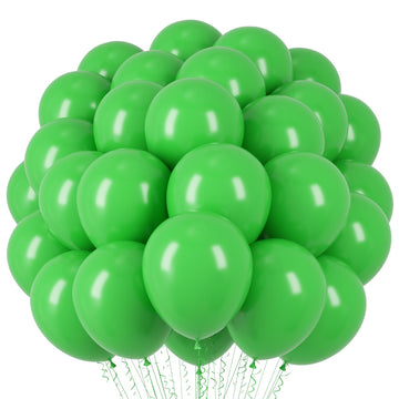 Voircoloria Green Balloons, 66Pack 12Inch Green Latex Party Balloons For Graduation, St. Patrick'S Day, Wedding, Birthday, Chris