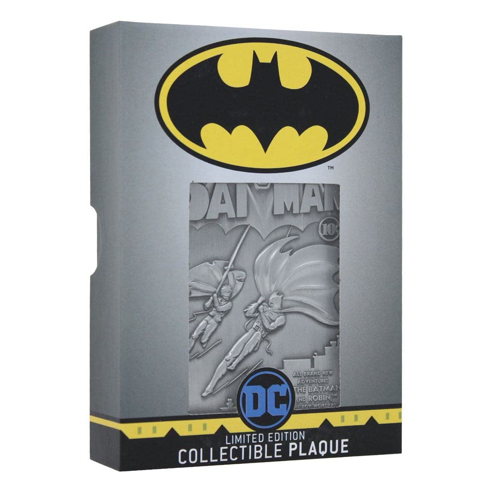 Fanattik Dc Comics Batman Collector'S Metal Ingot '9X12.5X2.5 Cm'