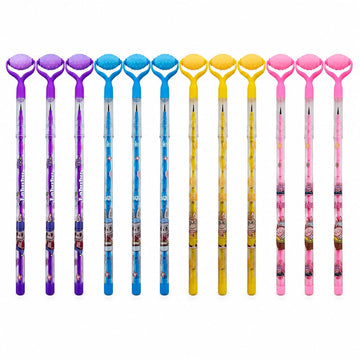 Birthday Popper Birthday Return Gift for Kids RollerTop Pencils, 12 Pcs