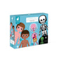 Janod 4-Puzzle Educational Human Body Floor Puzzle In 50, 75 And 100-Pieces – Ages 5+ - J02681