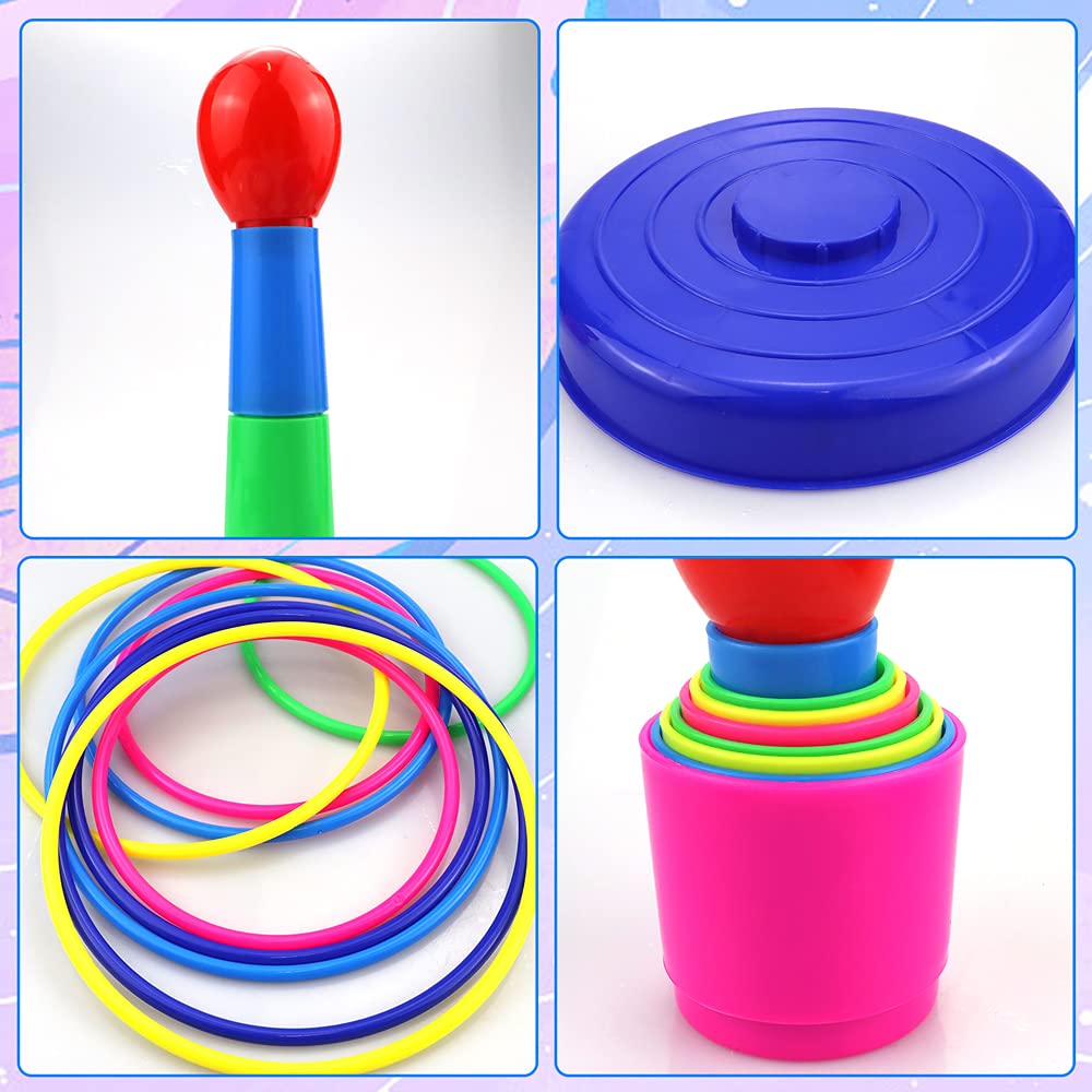 TCOTBE Games Set, for Kids Birthday Party Indoor Outdoor Games Supplies,Soft Plastic Toss Games,Gift for Xmas