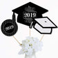 Big Dot Of Happiness Graduation Cheers - 2025 Graduation Party Centerpiece Sticks - Table Toppers - Set Of 15