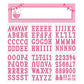 Celebrate Baby Girl Shower Party Customizable Giant Sign Banner Decoration, Pink and White, Plastic , 65 x 20