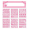 Celebrate Baby Girl Shower Party Customizable Giant Sign Banner Decoration, Pink and White, Plastic , 65 x 20
