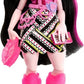 Monster High Skulltimate Secrets Draculaura Doll with Dress-Up Locker & 19+ Surprises, Multicolor, 4 Count, Model HNF78