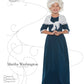 Martha Washington Child Costume Medium