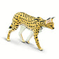 Safari Serval Animal Figurine - Multicoloured, Plastic, Model S100237