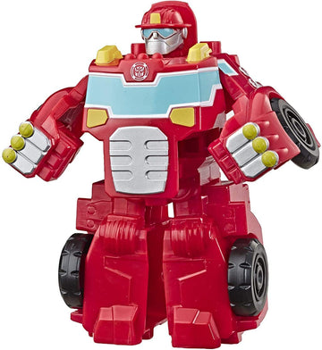 Transformers Playskool Heroes Rescue Bots Academy Heatwave The Fire-Bot Converting Toy, 4.5' Action Figure, Toys For Kids Ages 3 & Up