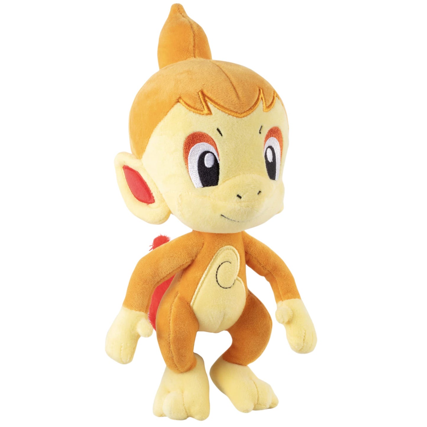 Pok?mon 8 Chimchar Plush - Officially Licensed - Quality & Soft Fire Type Pokemon Stuffed Animal Toy - Scarlet & Violet - Great Gift for Kids  Boys  Girls & Fans of Pokemon