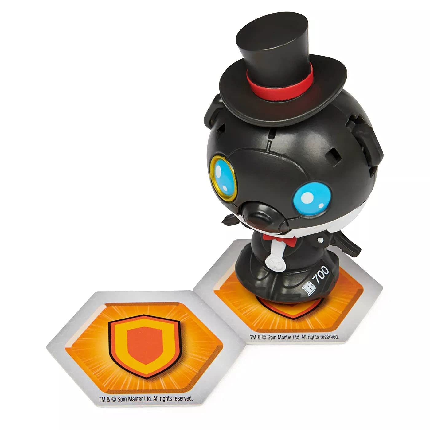 Bakugan 2021 Darkus Cosplay Magician Cubbo 2-Inch Core Collectible Figure And Trading Cards