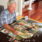White Mountain The Trading Post Summer Puzzles 1000 Pieces Beach Jigsaw Puzzle for mature-themed Grandparents and Family