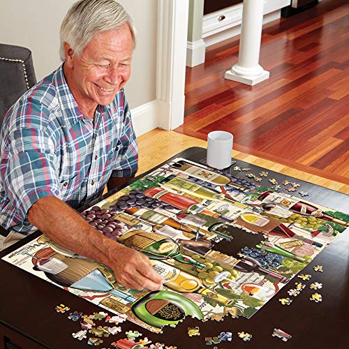 White Mountain The Neighborhood 1000 Piece Puzzle For Adults Fun Spring Jigsaw Puzzle For Grandparents And Family
