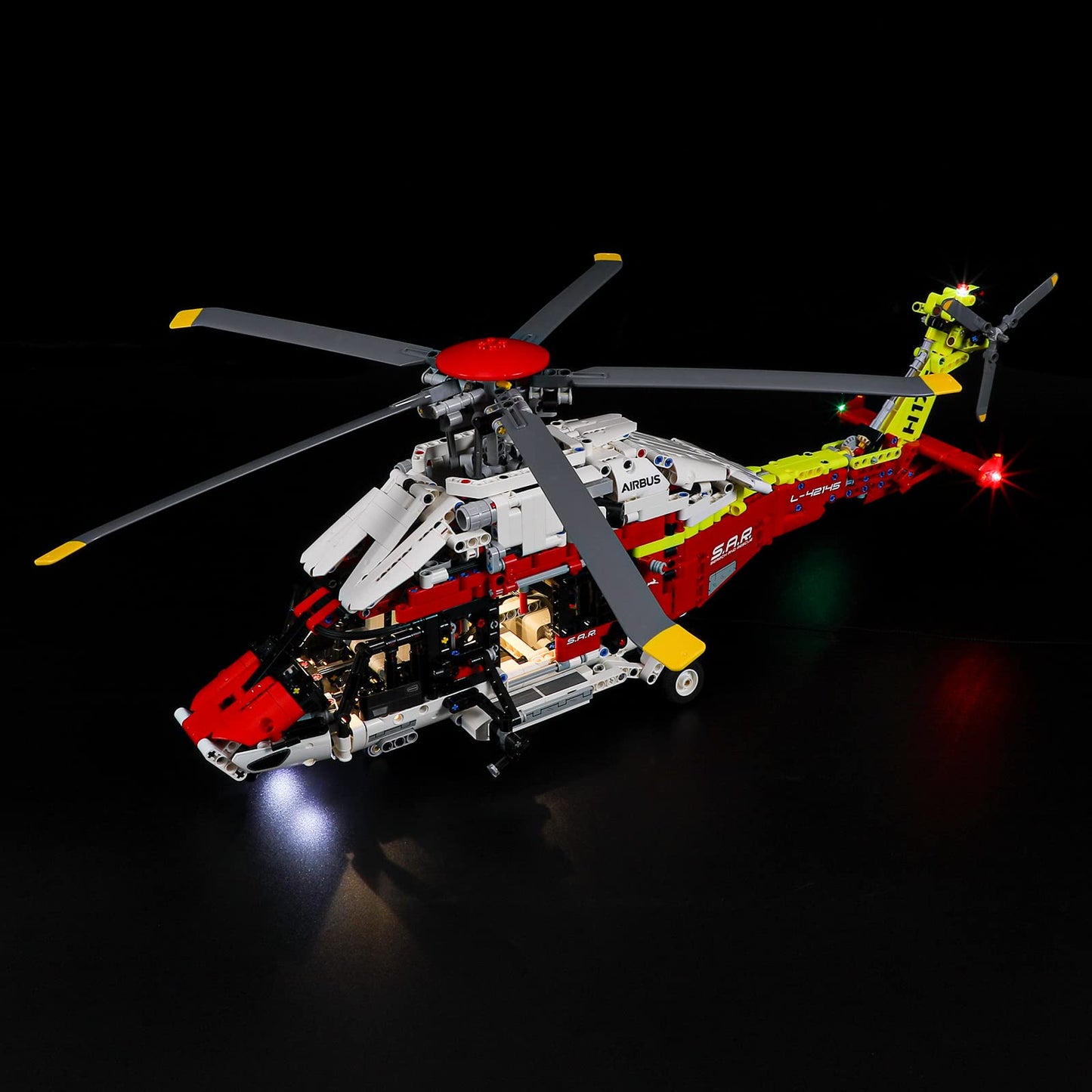Briksmax Led Lighting Kit For Lego-42145 Airbus H175 Rescue Helicopter - Compatible With Lego Technic Building Blocks Model- Not Include The Lego Set