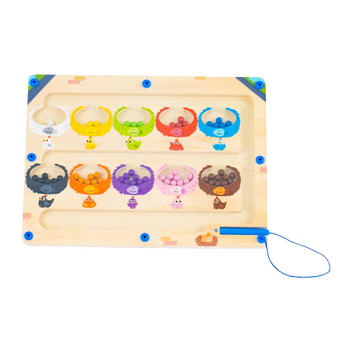 JAZZY PEARLS Color Counting Learning Matching Puzzle Interactive for Travel Activity Gift|Toys & Hobbies | Educational | Other E