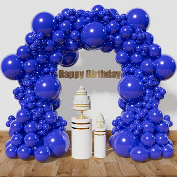 Kawkalsh Blue Balloon Arch Kit 111Pcs 18 12 5 Inch Latex Party Balloons Garland For Birthday Baby Shower Wedding Engagement Anni