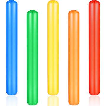 Pool Inflatable Sticks 41.3 Inch Pool Noodles Pvc Swimming Noodles Colorful Inflatable Pool Noodle Adults Float Water Noodles Ou