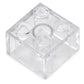 Feleph Clear 2x2 Bricks Set - 400 Pieces Classic Building Blocks Compatible with Major Brands, Ideal for Creative Play