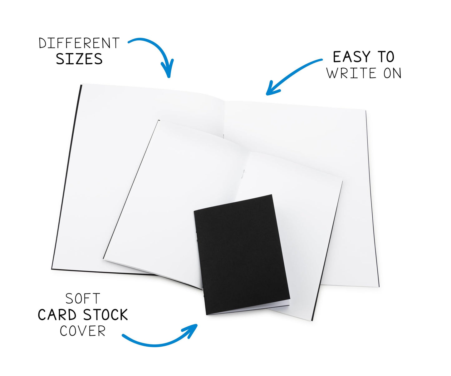 Hygloss Blank Books 5.5 X 8.5 Inches - 100 Pack - Kraft Color Paperback For Drawing & Writing - Empty Books For Journaling, Sket