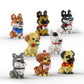 dOvOb Micro Mini Blocks 8 in 1 Dogs Set  1616 Pieces Bricks  3D Puzzle Collection Animal Model Toys as Gift for mature-themed or Kids