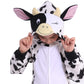 Wizland Kids Cow Costume Cow Onesie For Kids Animal Costume One Piece Cow Costume Unisex Kids Animal Outfit 12-14