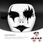 TOYANDONA 3pcs Party Mask Jester Costume Creepy Mask Full Face Mask Costume Cosplay Prop Costume Masks Fancy Dress Masks Diy Whi
