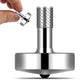 Djuiinostar Premium Ss Spinning Top: 5-11 Minutes, Lengthened Stem, Easy To Twirl For Kids And Adults, Cnc Machined, Great Time Killer, Edc Fidget Toy Dst-806