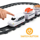 Toyandona Sushi Train Set Rotating Table Food Train Battery Powered Electric Train Toy Under Christmas Tree Train Track For Kids