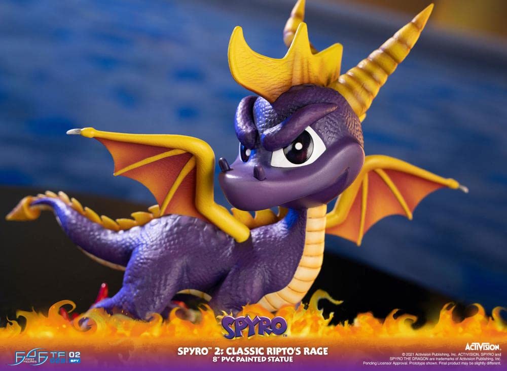First 4 Figures Spyro 2: Ripto Rage Pvc Statue