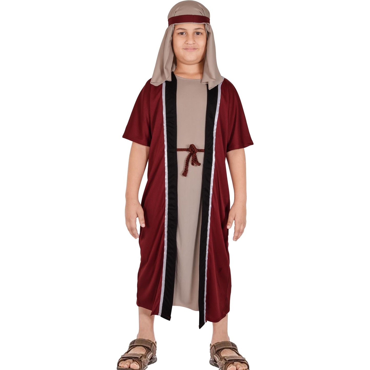 A2Z 4 Kids Boys Xmas Nativity Joseph Costume Fancy Dress - Joseph Costume 6-8