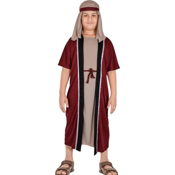 A2Z 4 Kids Boys Xmas Nativity Joseph Costume Fancy Dress - Joseph Costume 6-8