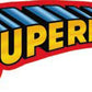 C&D Visionary Licenses Products DC Comics Superman Text Logo Sticker