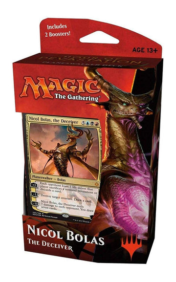 Wizards of the Coast Magic NA The Gathering Planeswalker Deck - Nicol Bolas, Red, Cardstock, Model SG_B073K2F7B4_US