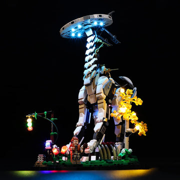 Kyglaring Led Lighting Kit (No Model) Designed For Lego Horizon Forbidden West: Tallneck 76989 Model Building Set - Without Lego Set (Rc Version)
